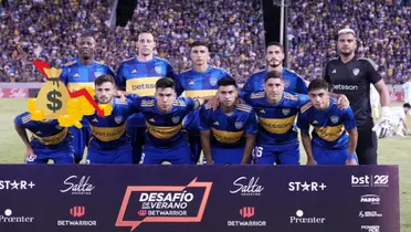 Foramción de Boca Juniors en 2024.