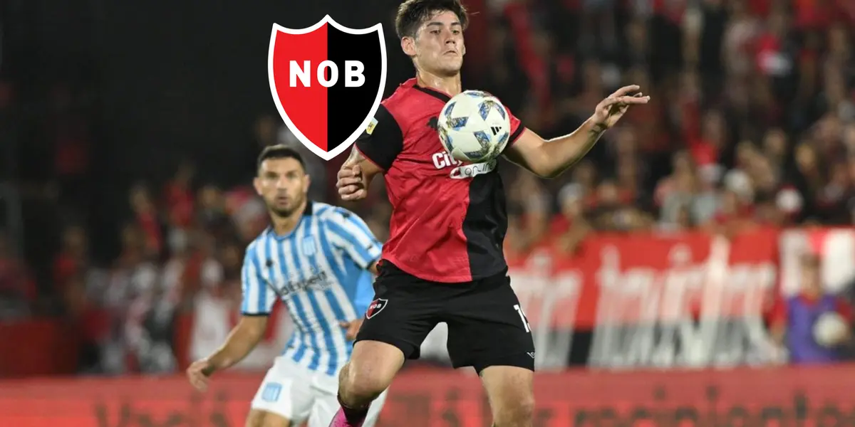 Franco Díaz con la pelota.