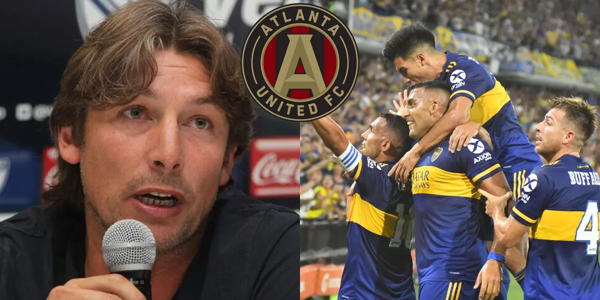 Gabriel Heinze es el nuevo DT de Atlanta United y mira al jugador que quiere robarle a Boca Juniors.
