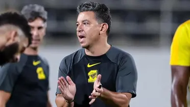 Gallardo en el Al Ittihad.