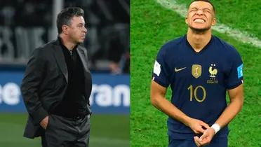 Gallardo y Mbappé 