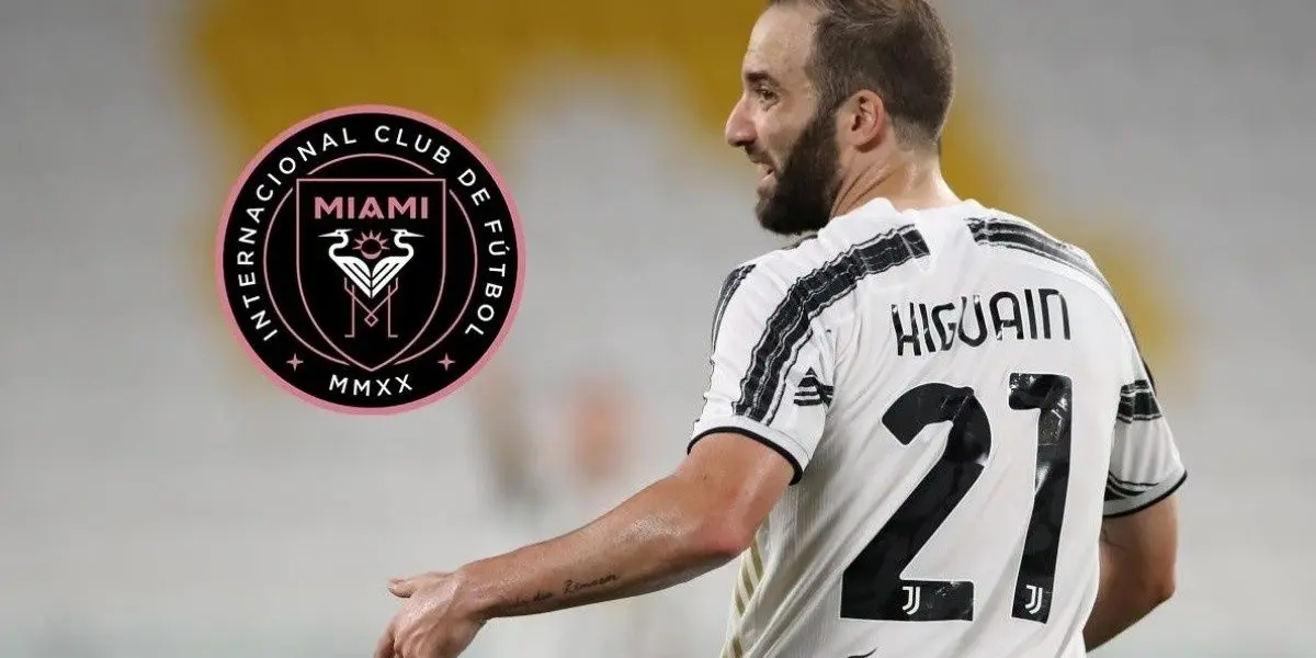 Gonzalo Higuaín no se encuentra en los planes de Juventus, por lo cual Inter Miami CF le ofrece un jugoso contrato.