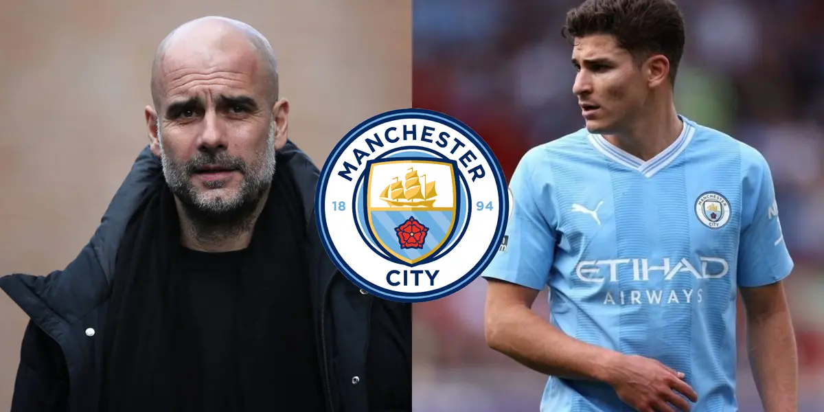 Guardiola y Julián.