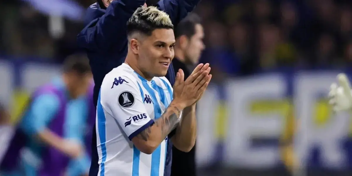 Juanfer Quintero en Racing.