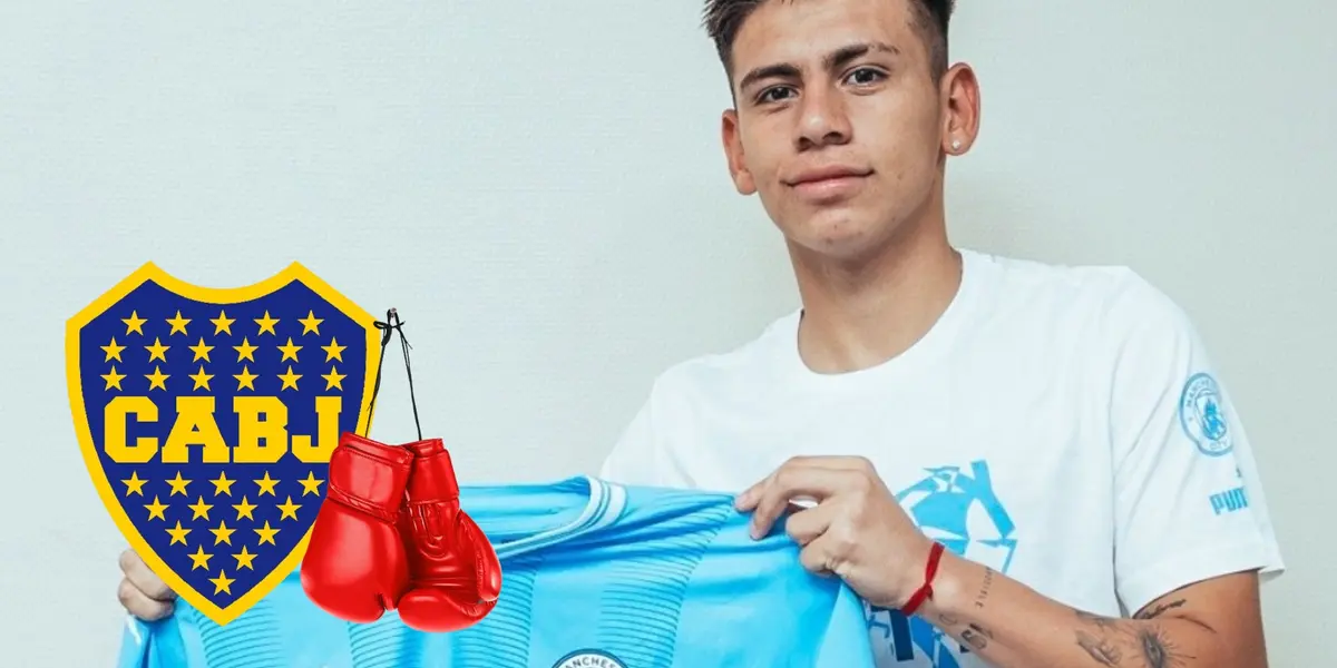 La carga del City a Boca