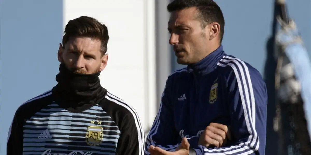 La noticia de la salida de Lionel Messi de FC Barcelona no tardó en llegar a la Selección de Fútbol de Argentina.