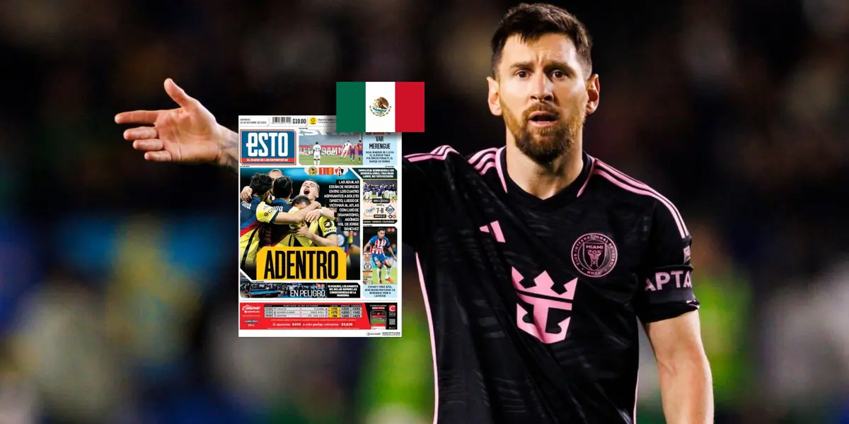La prensa mexicana quiso ensuciar a Messi