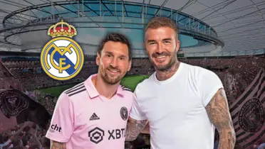 Leo Messi y Beckham.