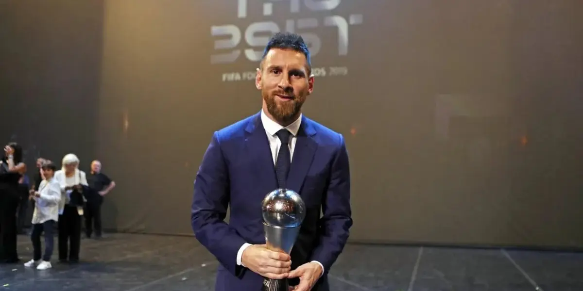 Lionel Messi ganó nuevamente el premio The Best.