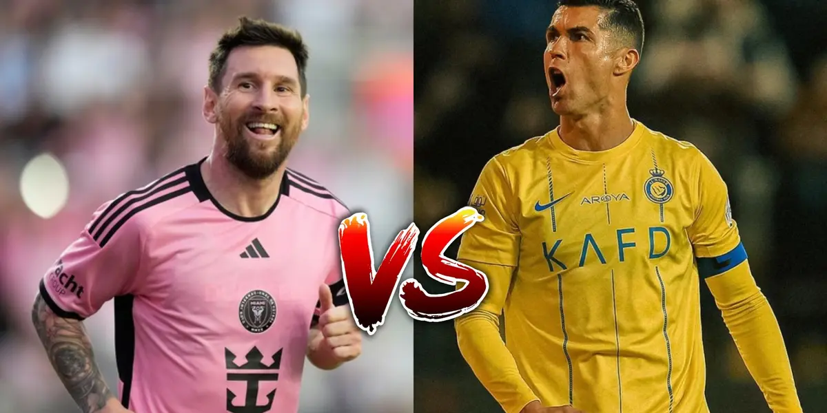 Lionel Messi vs Cristiano Ronaldo.