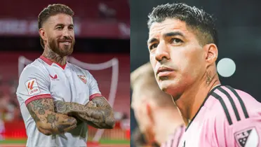 Luis Suárez y Sergio Ramos