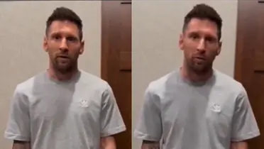Messi explicó su ausencia en China con un contundente video
