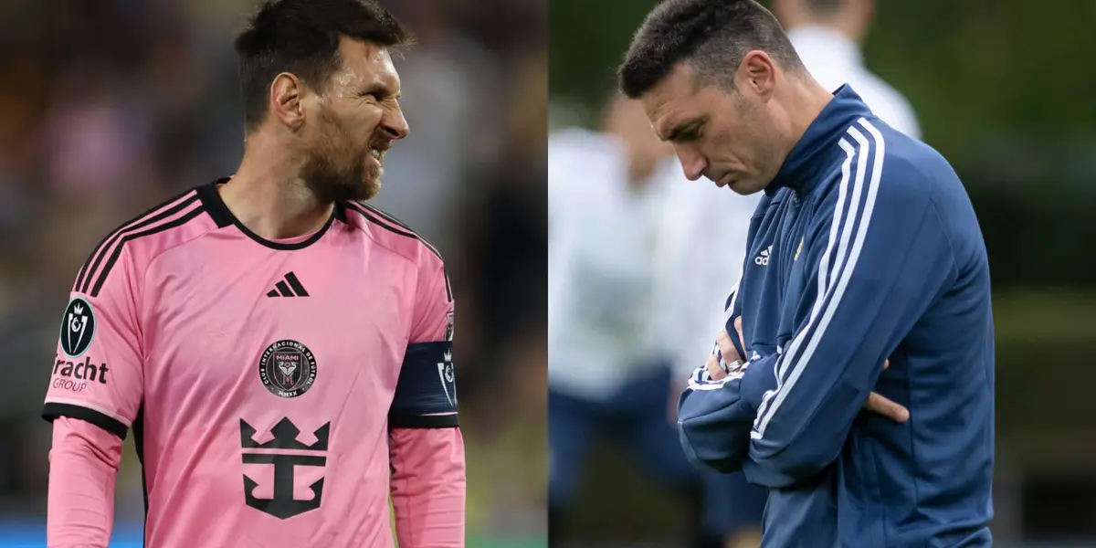 Messi preocupa a Scaloni y a la Selección Argentina
