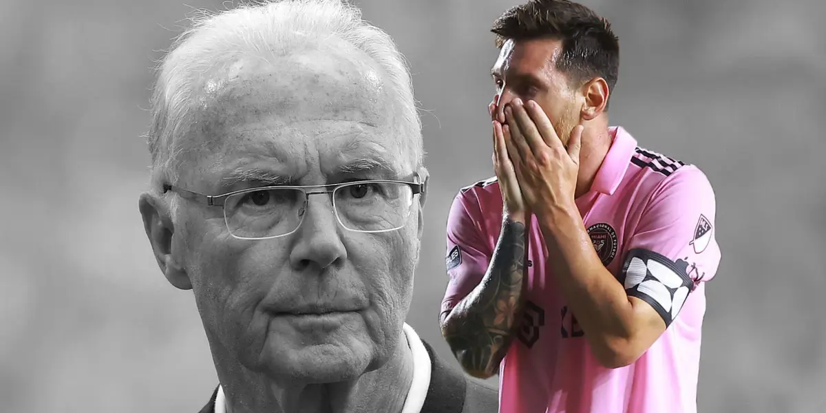 Messi se pronunció por la muerte de Beckenbauer