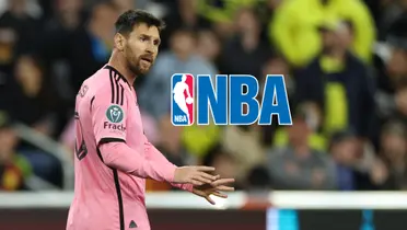 Messi se reunió con una estrella de la NBA