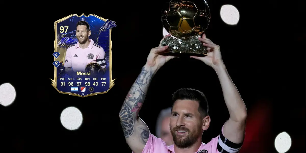 Messi tiene una nueva carta TOTY en EA FC 24