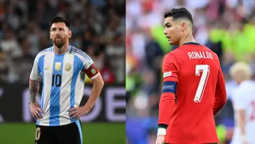 Messi y CR7.