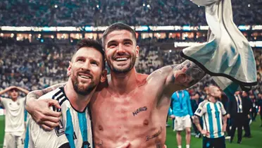 Messi y De Paul