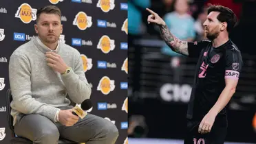 Messi y Doncic