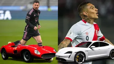 Messi y Guerrero en sus autos más caros