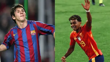 Messi y Yamal