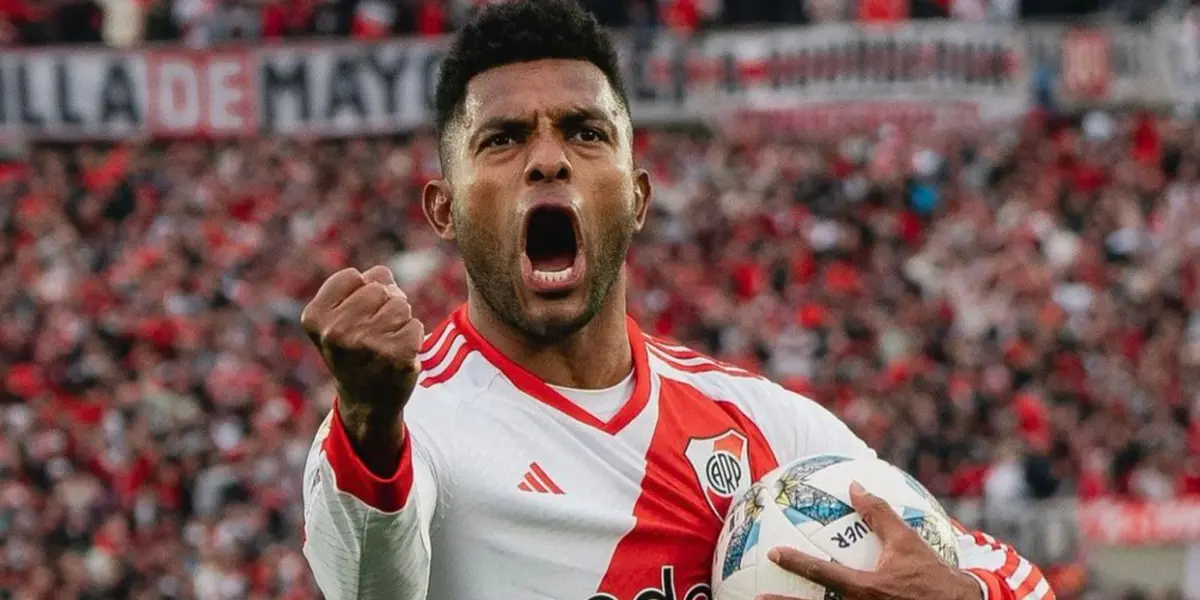 Miguel Borja en River 