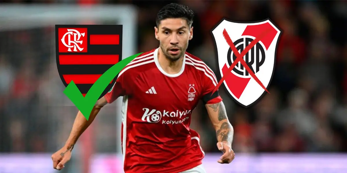 Montiel, River y Flamengo-