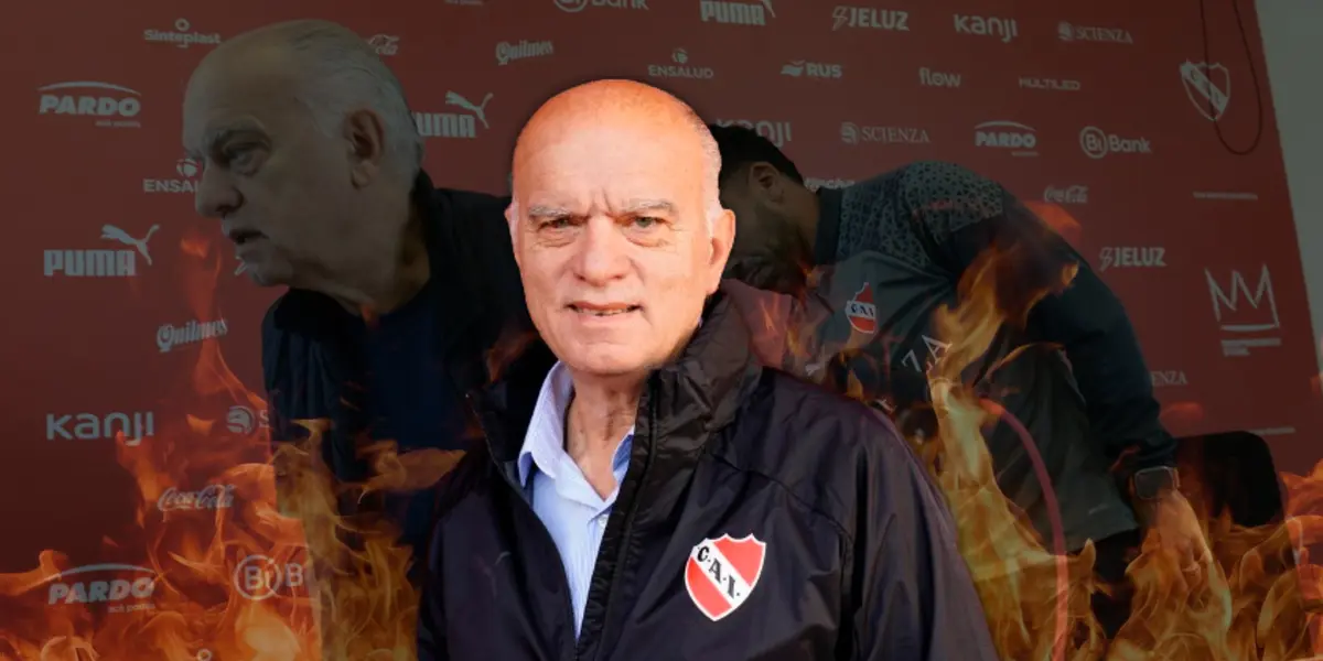 Néstor Grindetti, presidente del Club Atlético Independiente.