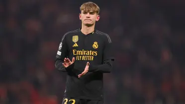 Nico Paz en el Real Madrid.