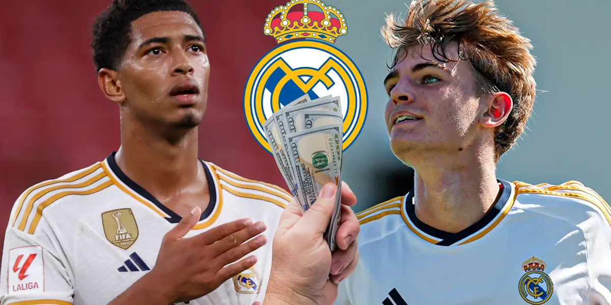 Nico Paz tiene un salario muy bajo en Real Madrid