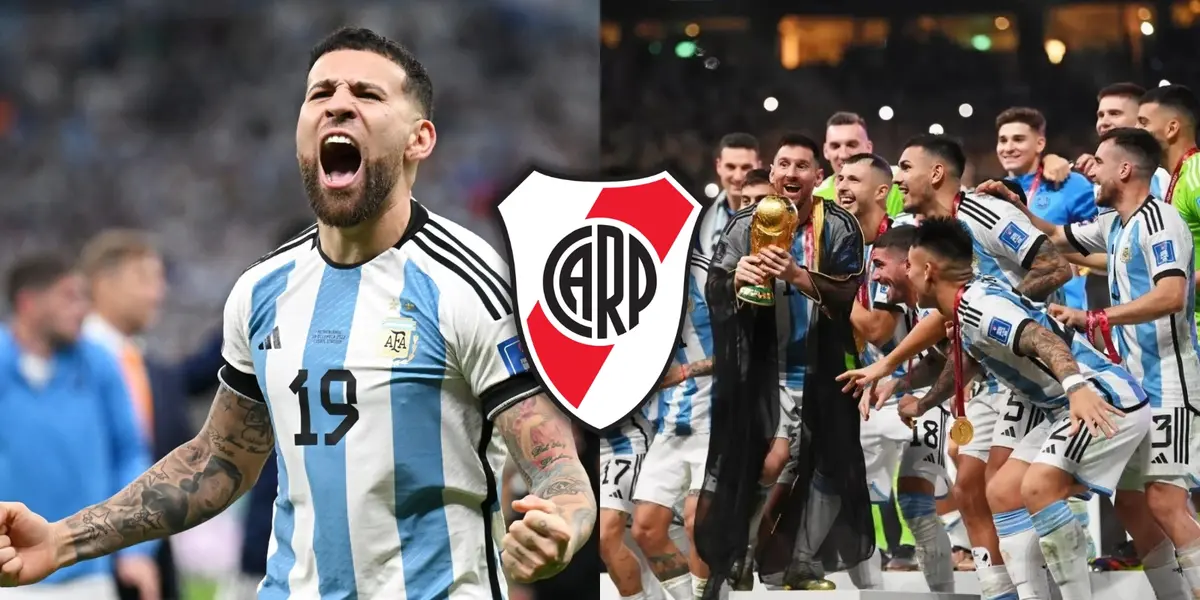 Nicolás Otamendi a River.