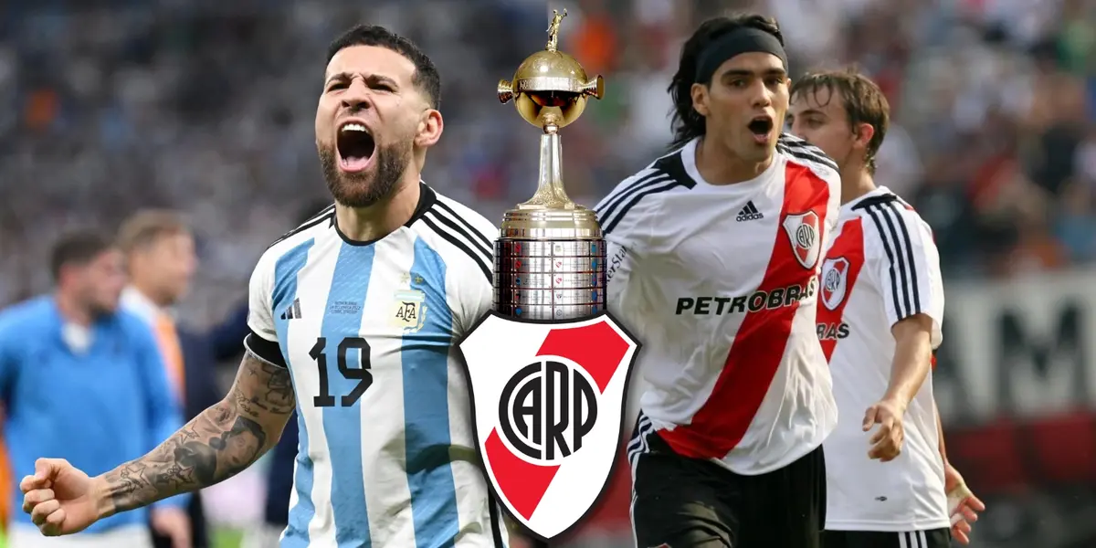 Otamendi y Falcao.