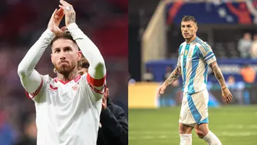 Paredes y Sergio Ramos
