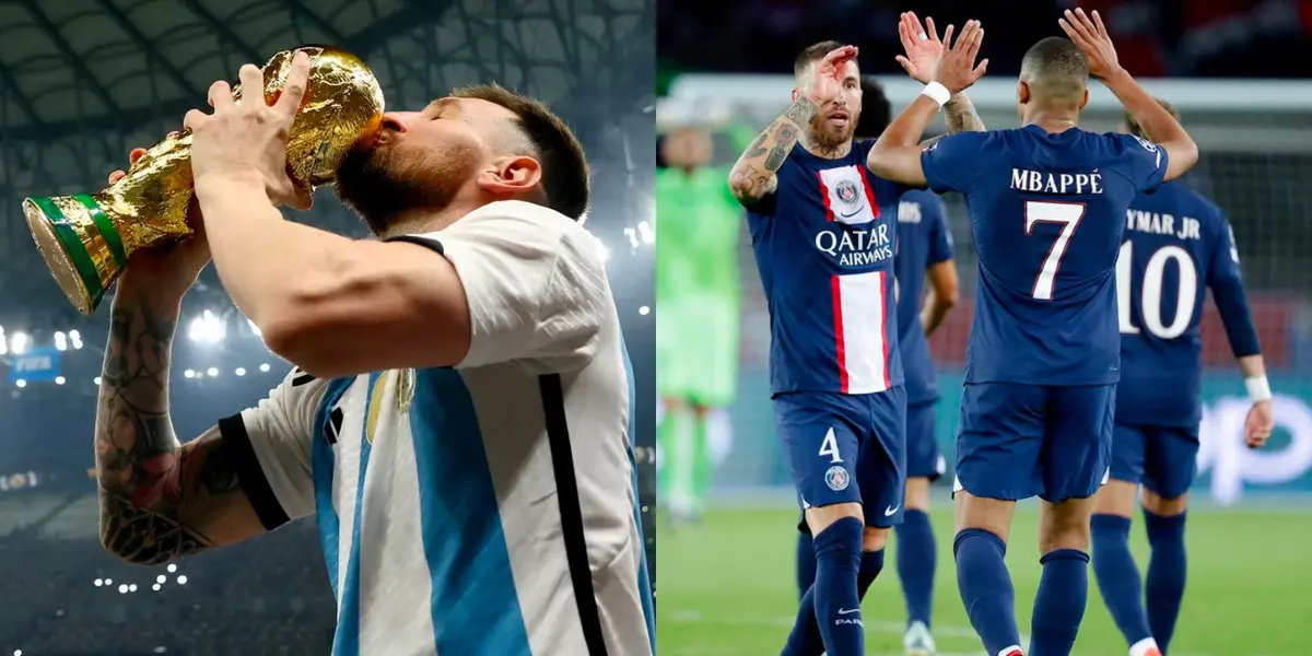 Pese a tener una buena relación, el español decidió no hacer nada cuando Leo obtuvo la Copa del Mundo en Qatar