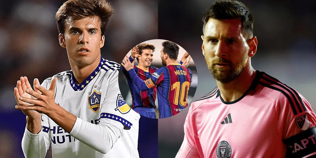 Riqui Puig palpitó el duelo contra Messi