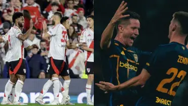River Plate y Boca Juniors.