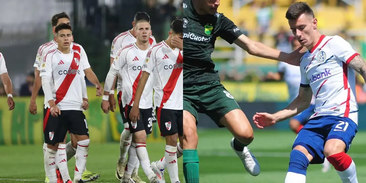 River Plate y San Lorenzo.