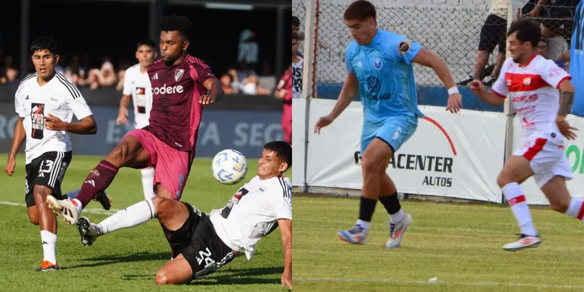 River vs Ciudad Bolivar. 