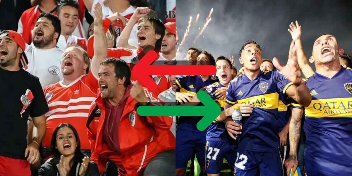 River y Boca.