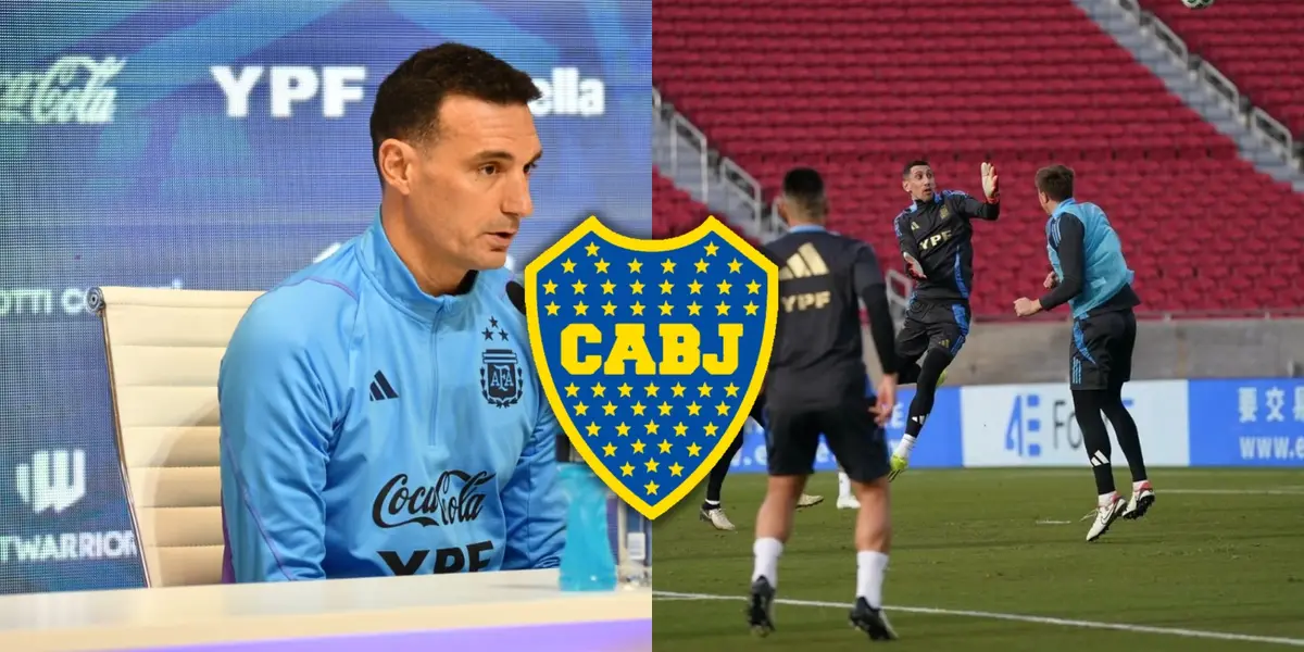 Scaloni Boca Argentina.