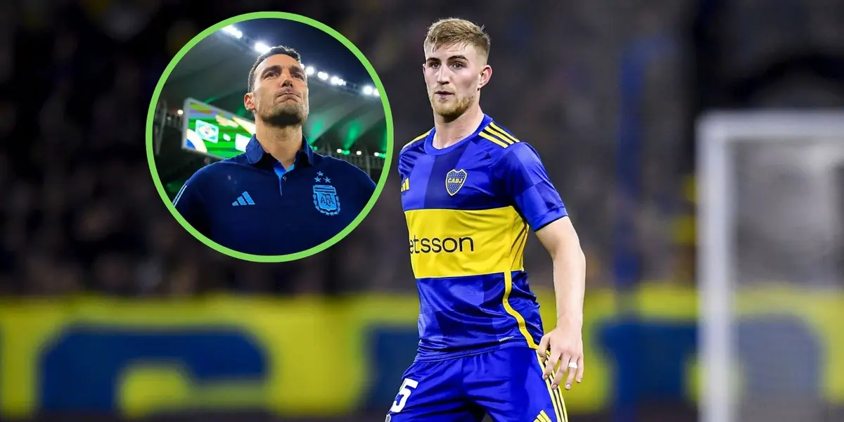 Scaloni y Valentini.