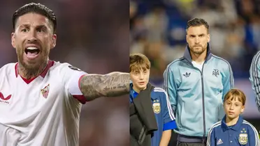 Sergio Ramos y Tagliafico
