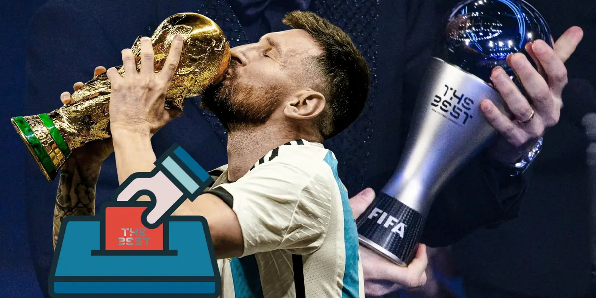 Un DT confesó que votó a Messi por error en el The Best