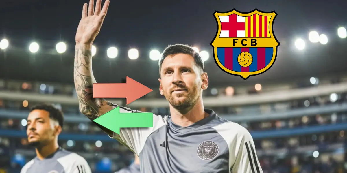 Un ex Barcelona contactó a Messi en el mercado de pases