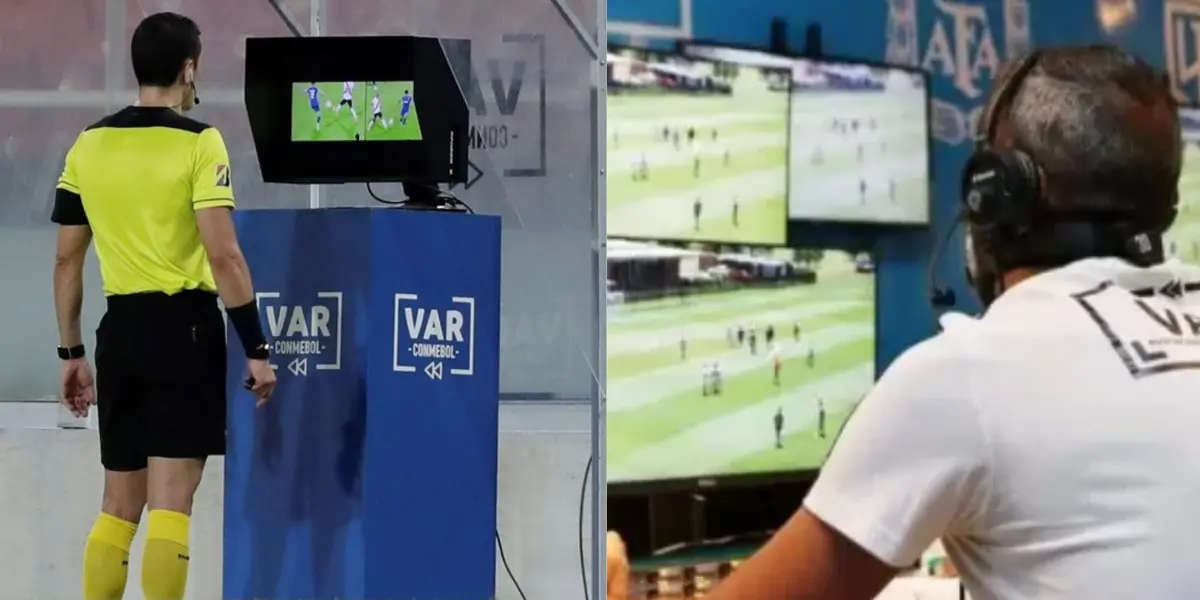 VAR en el fútbol argentino.