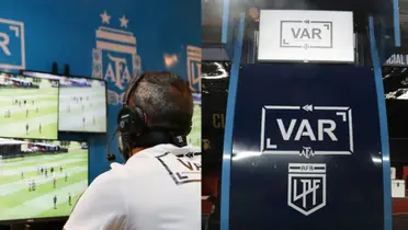 VAR en el fútbol argentino.