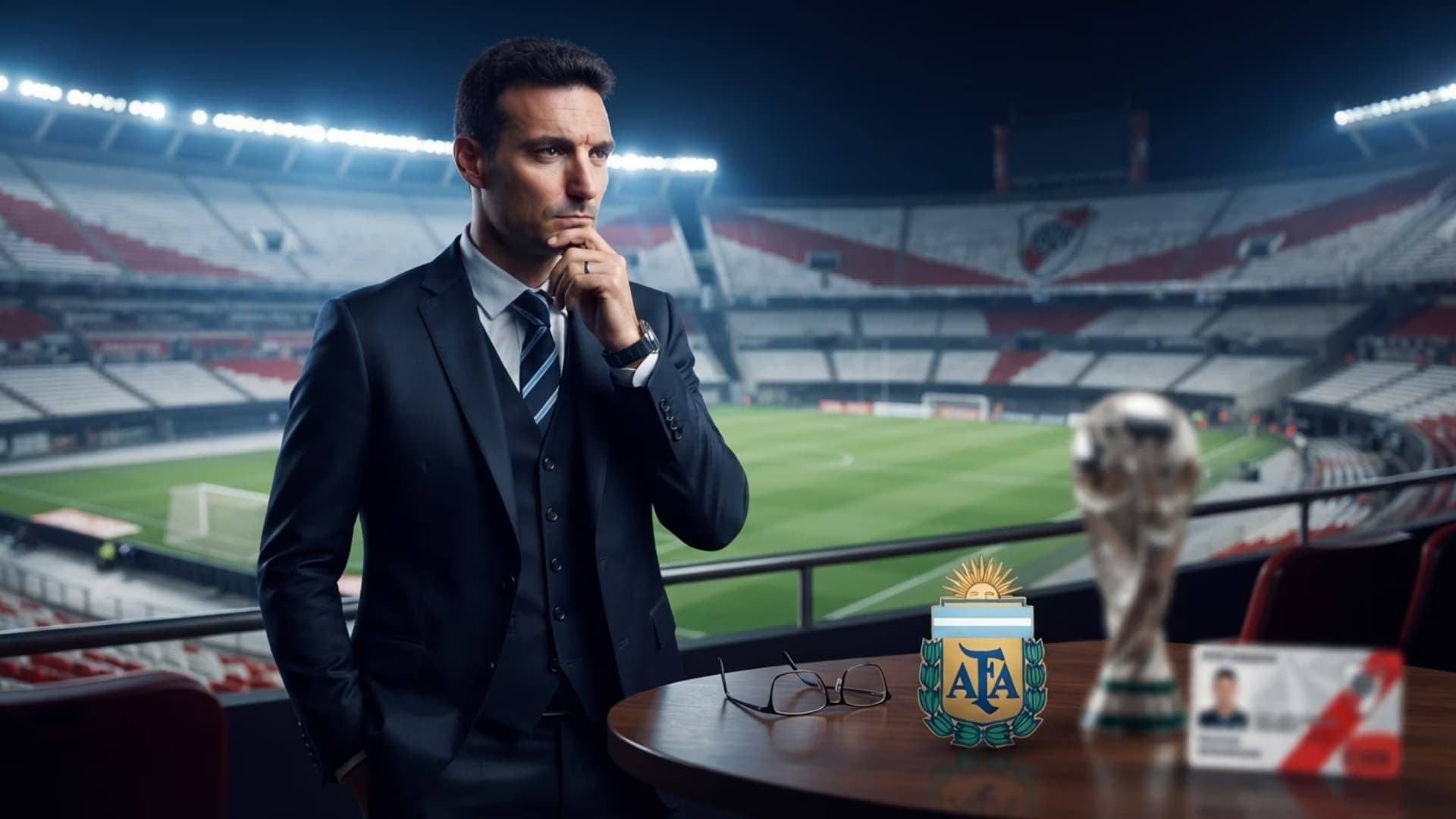 Scaloni suena en River.