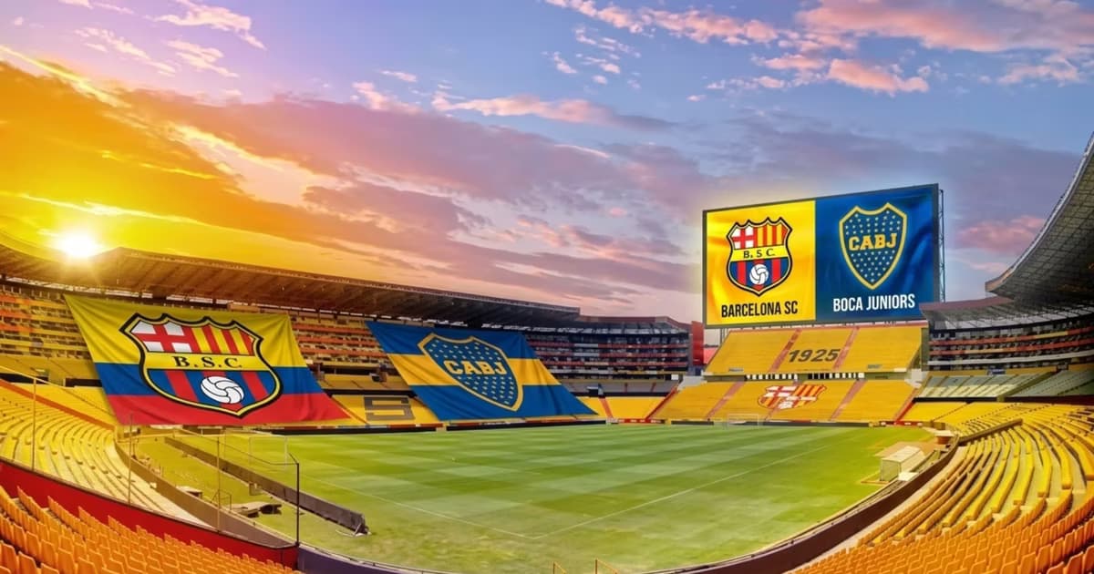 Boca visita a Barcelona.
