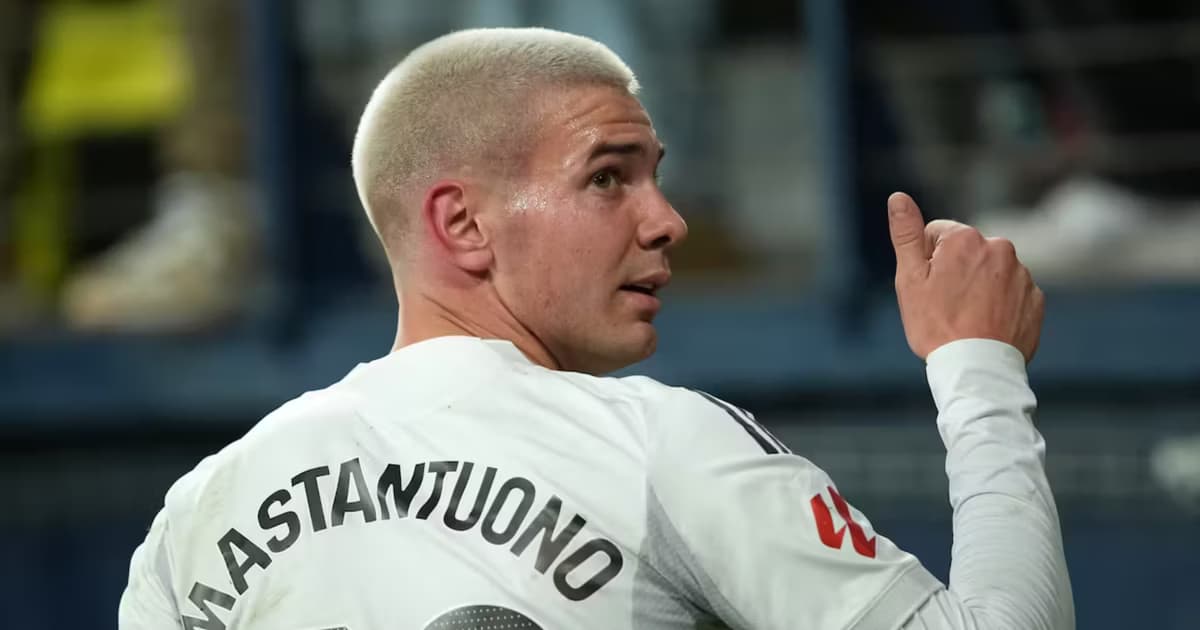 Mastantuono no jugará en River.