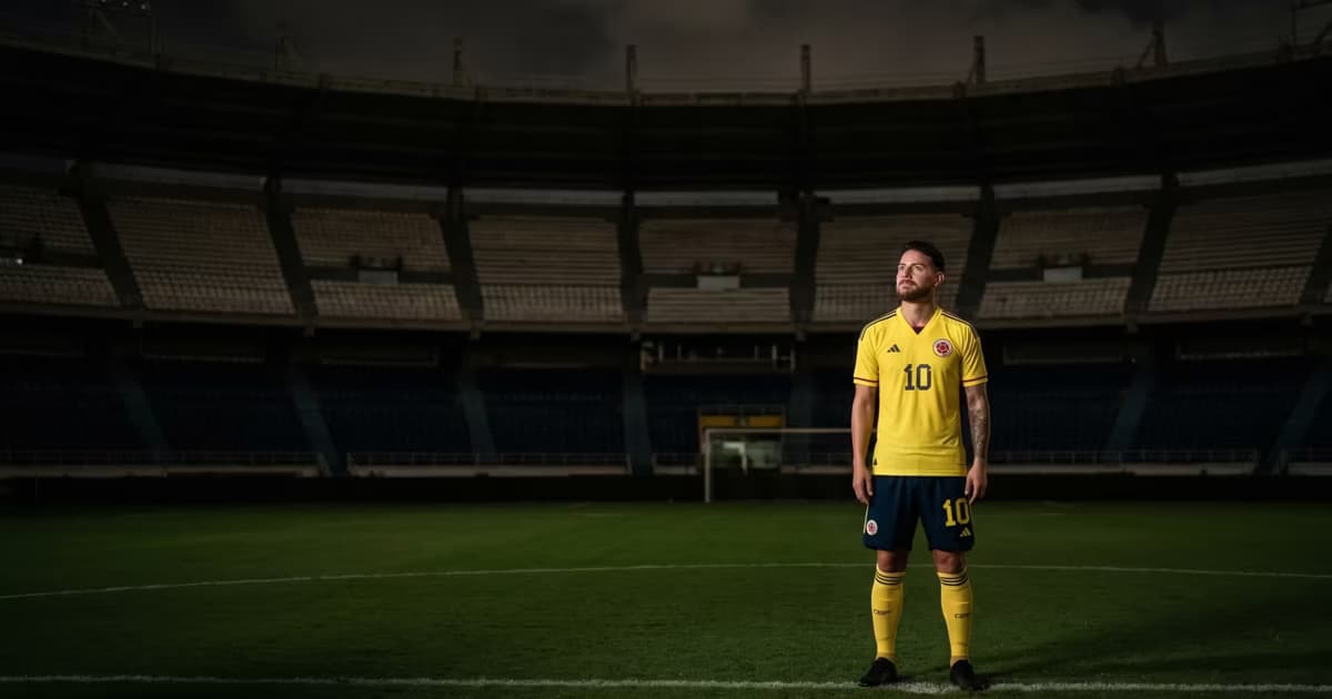 James Rodríguez se retiraría.